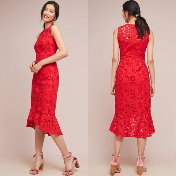 Shoshanna | Dresses | Shoshanna Red Vivienne Lace Dress | Poshmark Shoshanna | Dresses | Shoshanna Red Vivienne Lace Dress | Poshmark